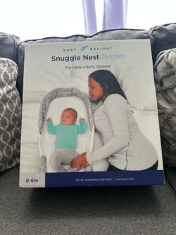 Baby Delight Snuggle Nest Dream Portable Infant Sleeper