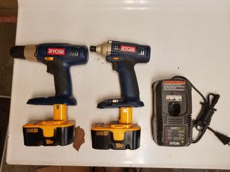 Ryobi drills, pretty new.