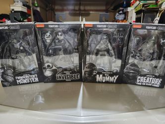 4 set tmnt monster figures