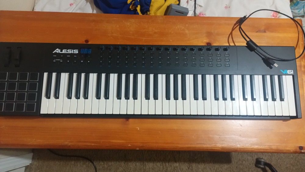 midi controller keyboard - alesis vi61