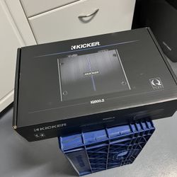 Brand New Kicker IQ500.2 Amplifier with DSP