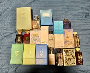 First come first serve Mixed Arabic Fragrance Perfume Collection Lot