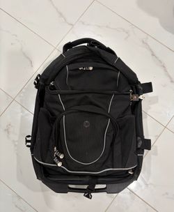 High Sierra Freewheel Wheeled Laptop Backpack Black Dimension: 20.5"x13.5"x8".
