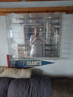 Nascar display case for displaying one twenty four series nascars