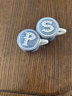 Courier And Ives Salt And Pepper