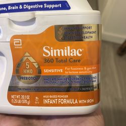 Similac 360 Total Care Infant Formula 20.1oz Package NEW - SEALED