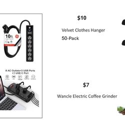Extension cord & hanger $ grinder