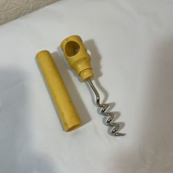 Vintage Pocket Travel Portable Corkscrew 4”
