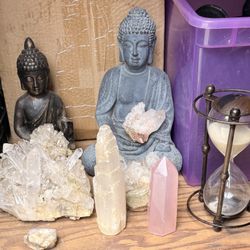 Large Meditating Buddha Statue