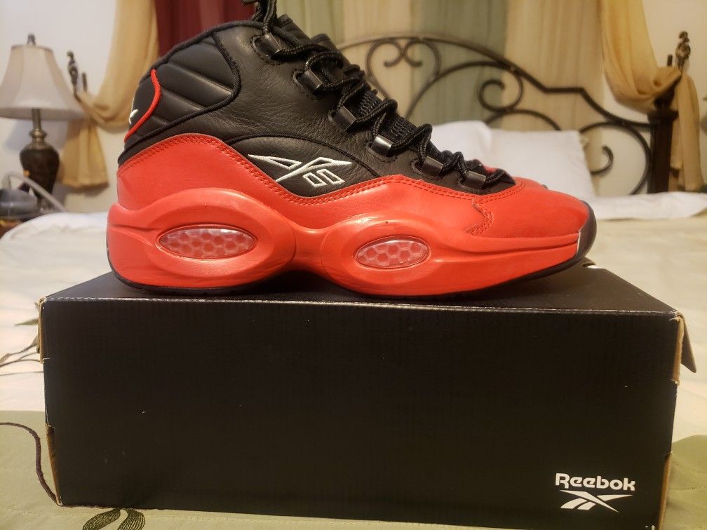 Reebok Question Mid Size 11. BOTH PAIRS FOR $150