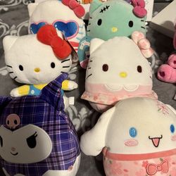 Hello Kitty Plushies