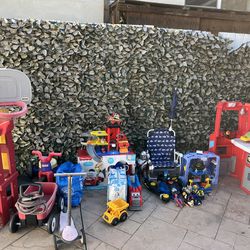 Toddler and kids outdoor play and toys