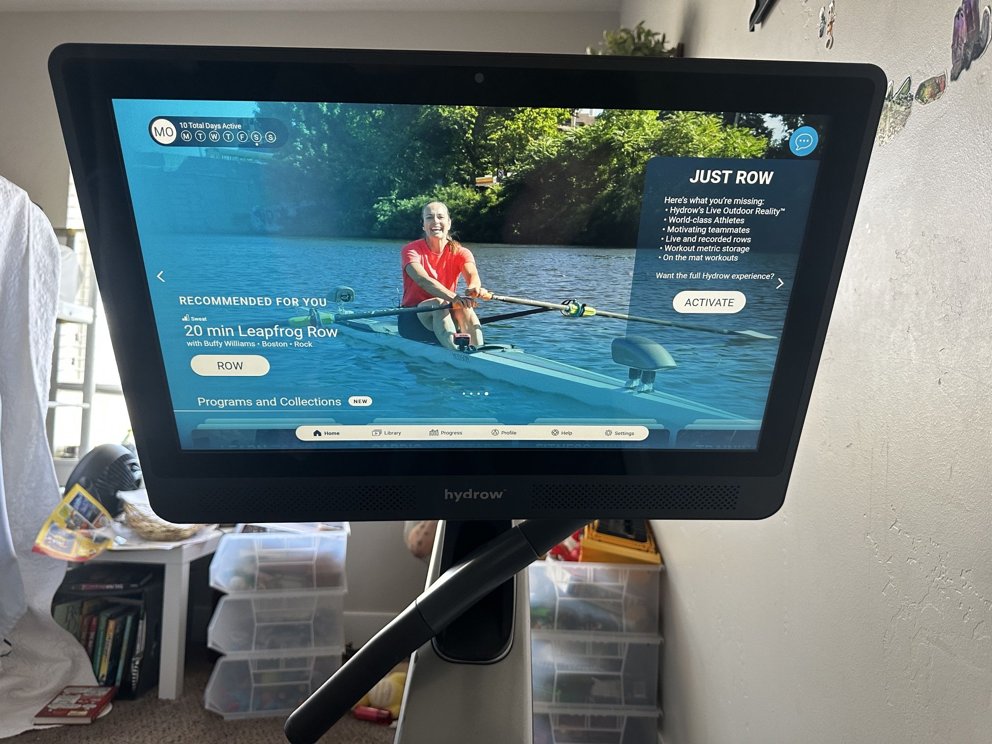 Hydrow Rower – Excellent Condition – Like New!