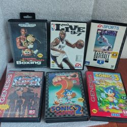 Seven Sega Genesis Games Bundle Deal