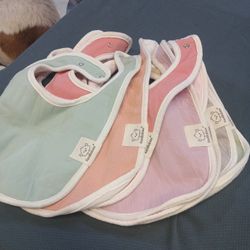 Keababies 8 Pack Bibs New
