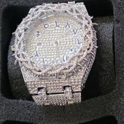 Iced Out Moissanite Watch 💎 – Diamond Tester Pass