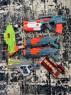 Nerf Toys Lot
