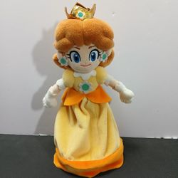 2017 Nintendo Super Mario Bros Princess Daisy 10 Inch Plush Doll Little Buddy Co