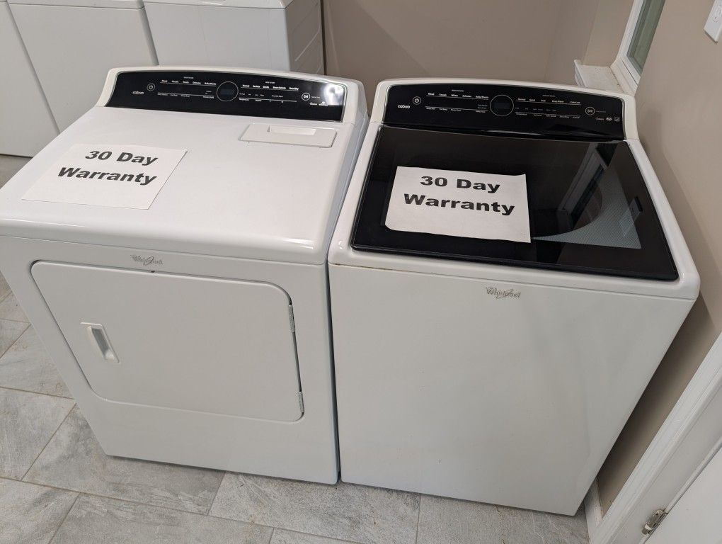 Whirlpool Cabrio Washer and Dryer set
