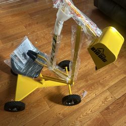 Big Dig Toy Excavator Ride, Sand Digger