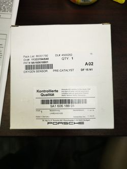 porsche o2 sensor 100% working condition