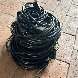 Power Extension Chords And IEC Chords