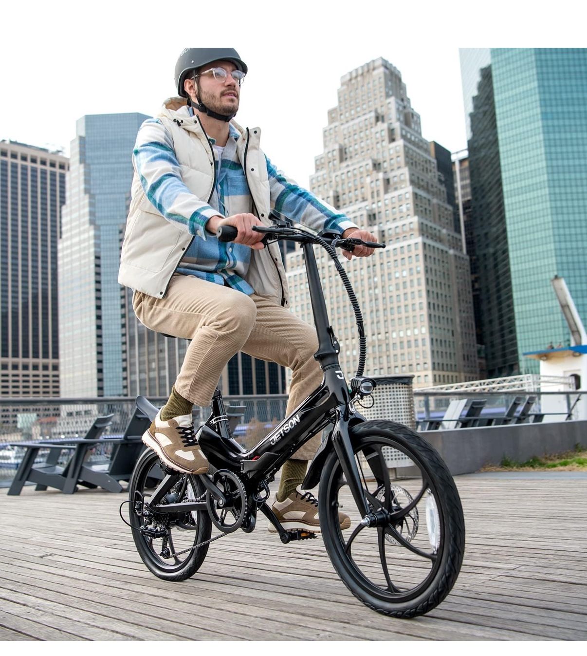 Jetson J8 Electric Bike, 350 Watt Motor, Easy Folding Mechanism