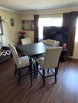 Ashley Furniture Counter Height Dining Set – 5 Piece