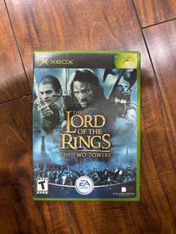 Lord of the Rings the Two Towers Microsoft Xbox