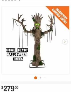 HOMEDEPOT HALLOWEEN TREE