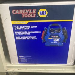 Crank Amp Jump Starter/ Carlyle Tools By NAPA