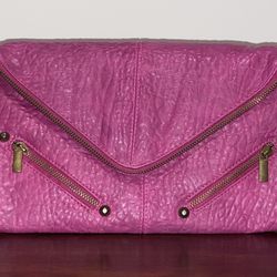 Pink convertible envelope clutch/crossbody bag from Nordstrom’s Brass Plum (BP) - GREAT CONDITION