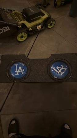 Dual 12” subwoofers box