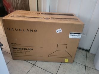 New in box 30 inch stainless steel range hood