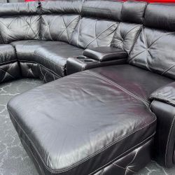 Couch/Sofa Sectional - Recliners - Black - Delivery Available 🚛