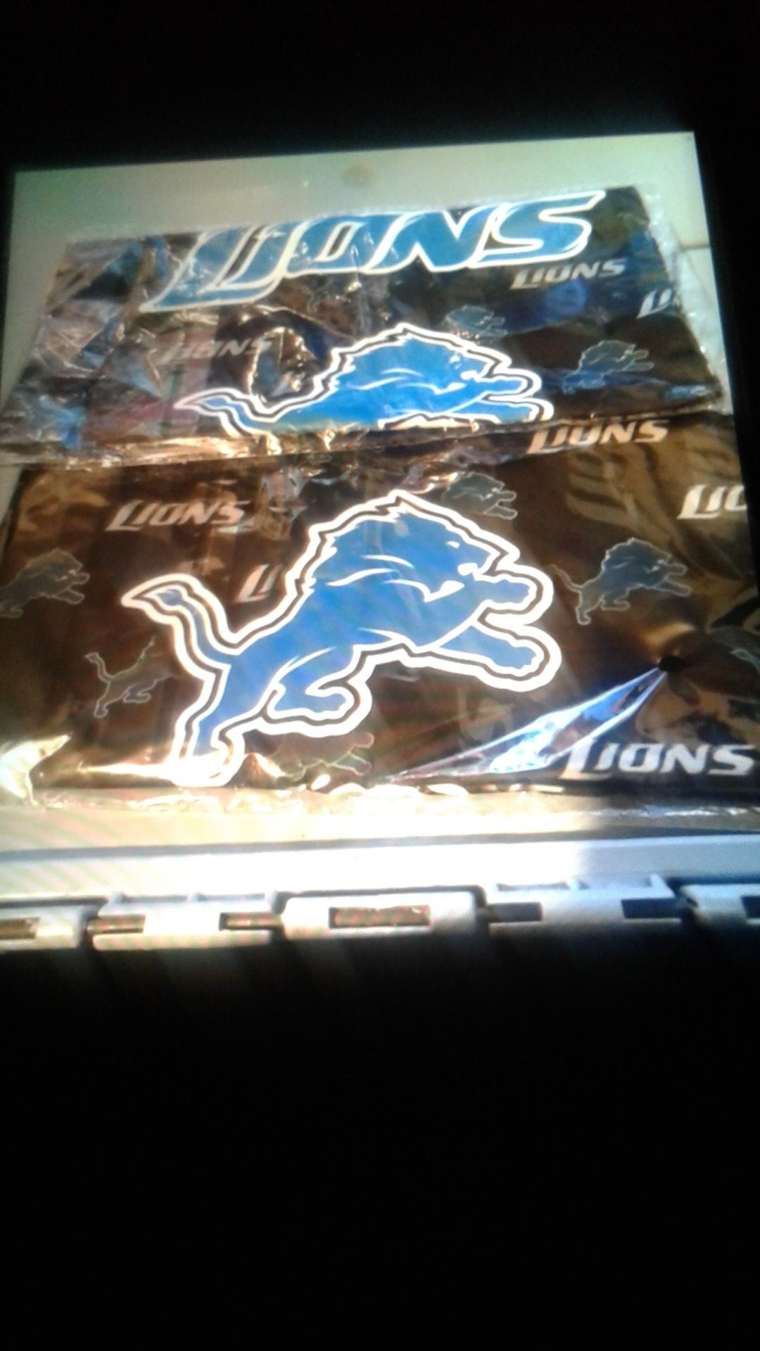 NFL Detroit lions face covers