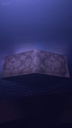 Coach wallet for men
