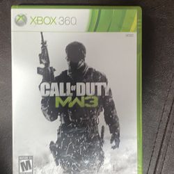 XBOX 360 Call Of Duty MW3