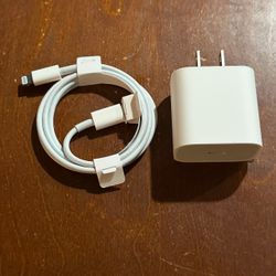 Apple iPhone Fast Charger 20W And Cables 