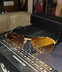 Gold Gods Song glasses