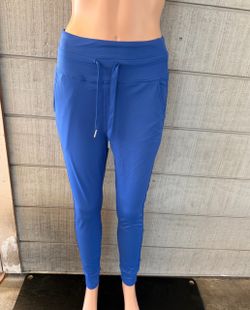 Women’s Halara softlyzero plush high waisted drawstring pocket plain full length joggers size small