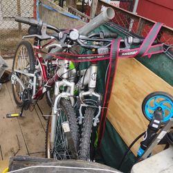 2 Mountain Bikes 18 & 21 Speed $75 Ea.