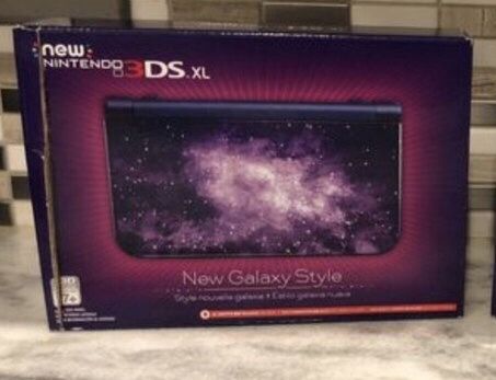 Nintendo 3DS XL Galaxy Purple