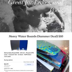 Morey Boards $10 Each ( Only A Few Left)