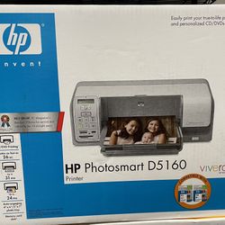 Brand New HP Photo smart d5160 Printer -Unopened Box