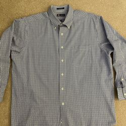 Men's Chaps Long-Sleeve, Button-down Shirt (Size XL - 17 1/2 - 32/33) 