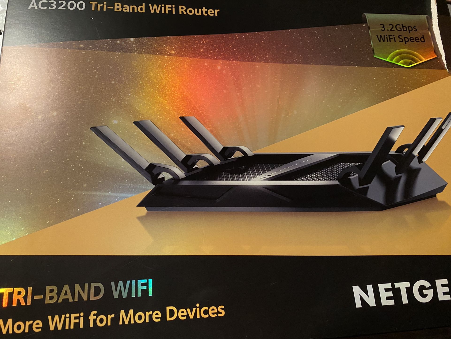 Netgear Nighthawk X6 Wi-fi Router (r8000) - Tri Band