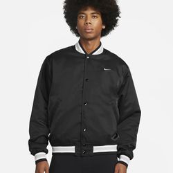 Nike Sportswear Authentics Dugout Jacket Black/White dx0658-010 New With Tags