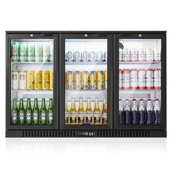 Commercial three door cooler, New
