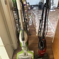 Bissell Cross Wave & Eureka Quick Up - Free